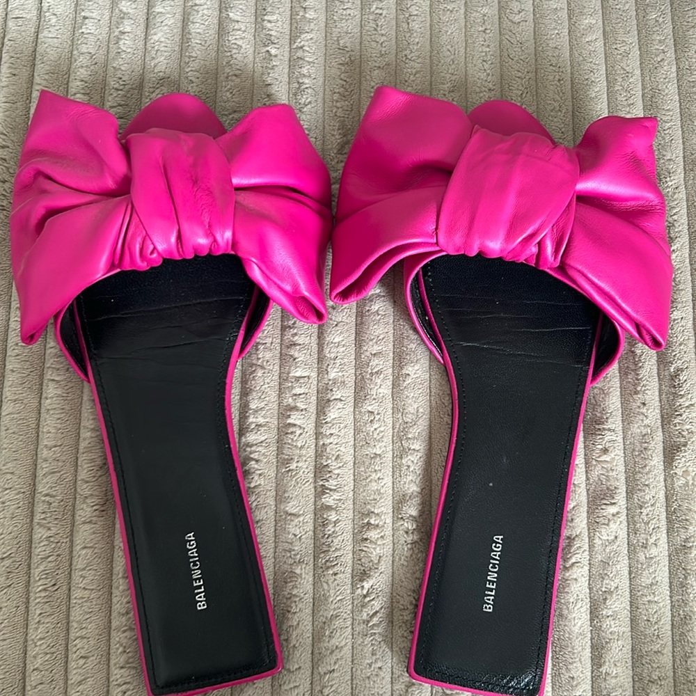 Balenciaga Pink Sandals